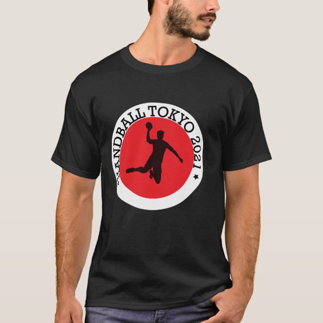 Handball Tokyo Olympics 2021  T Shirt (Framsida)