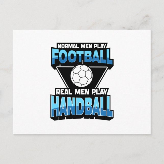 Handball Vykort (Framsida)