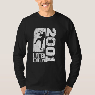 Handballers Handball-spel 2001 Birthday Handball T Shirt