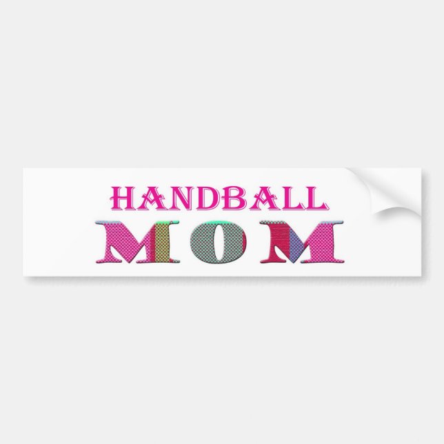 HandballMamma Bildekal (Framsidan)