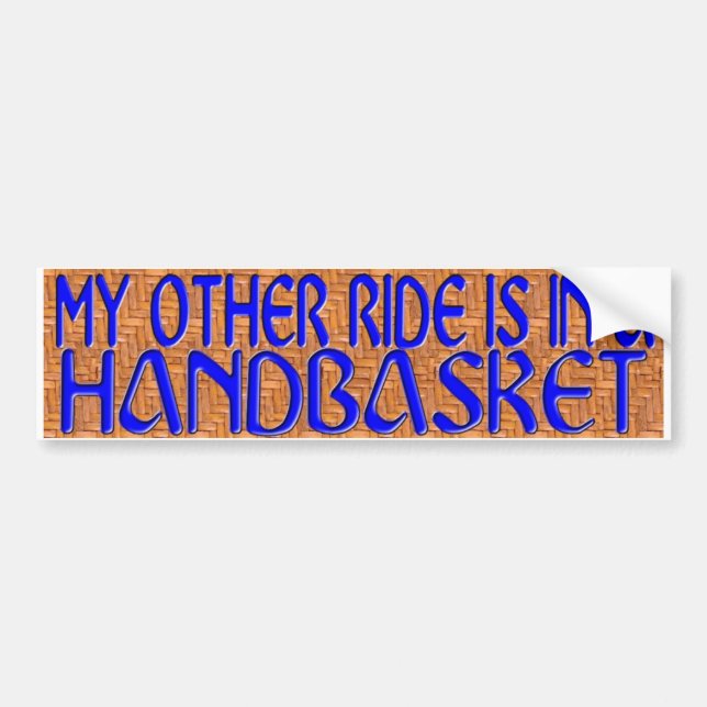 HANDBASKET BILDEKAL (Framsidan)
