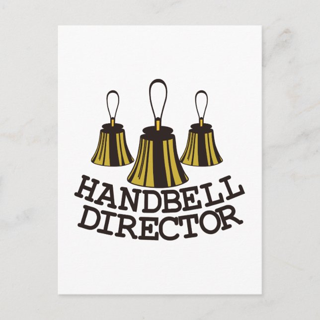 Handbell Director Vykort (Framsida)