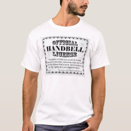 Handbell-licens Tee Shirt