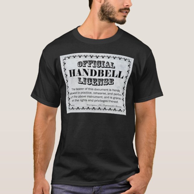 Handbell-licens Tee Shirt (Framsida)