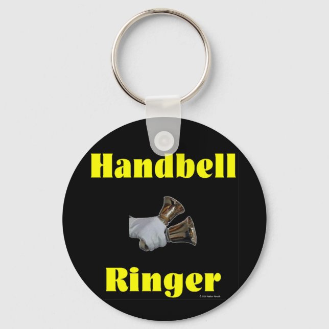 Handbell Ringer Nyckelring (Framsida)