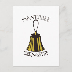 Handbell Ringer Vykort