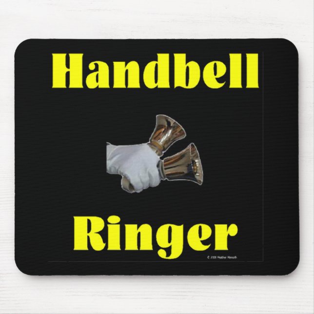 HandbellRinger Mousepad Musmatta (Framsidan)