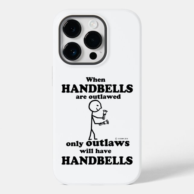 Handbells förbjuden Fodral-Mate iphone case (Baksida)
