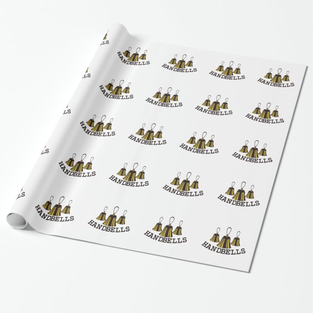 Handbells Presentpapper (Utrullad)