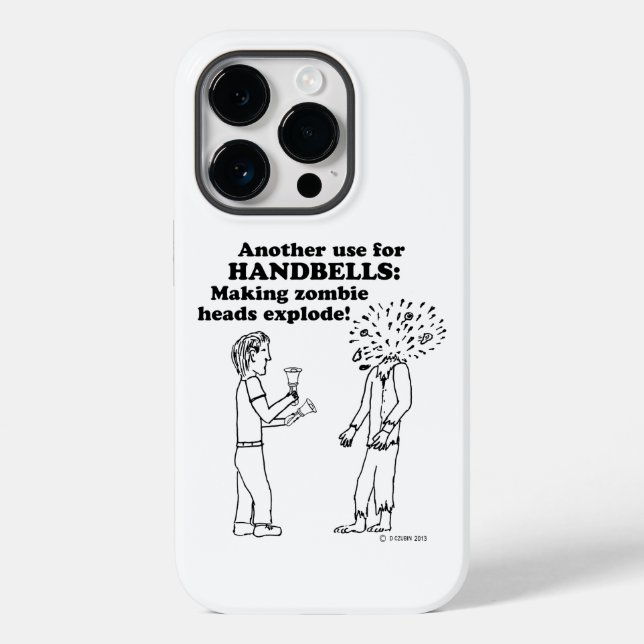 Handbells Zombie Explode Fodral-Mate iphone case (Baksida)
