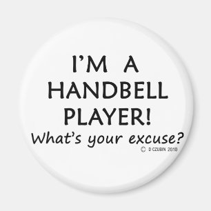 Handbellspelareursäkt Magnet