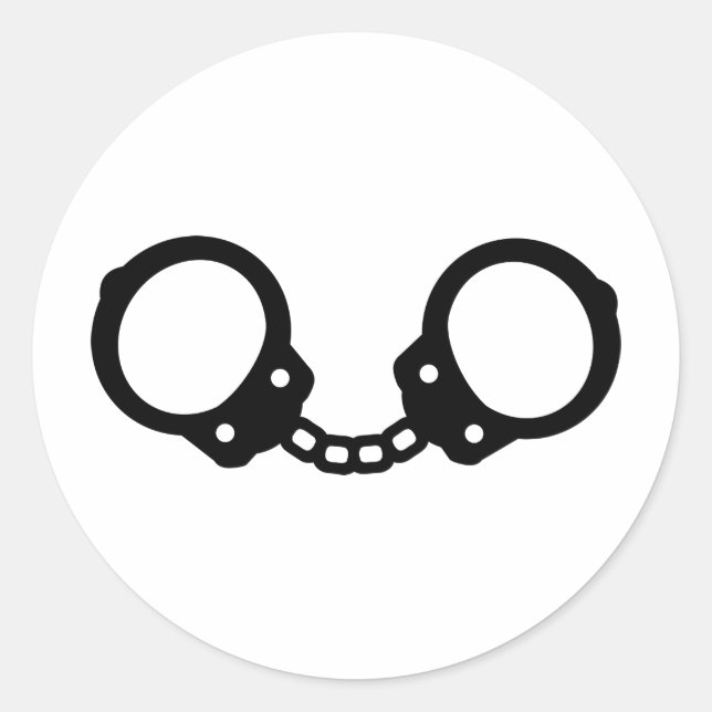 Handbojor Runt Klistermärke (Framsida)