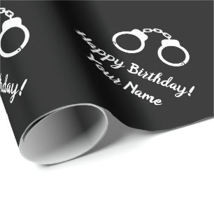 Handbojor silhouette tillsatta lagar Birthday Presentpapper
