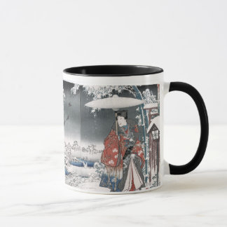Handbok av Genji Toyokuni Hiroshige Japansk finkon Mugg