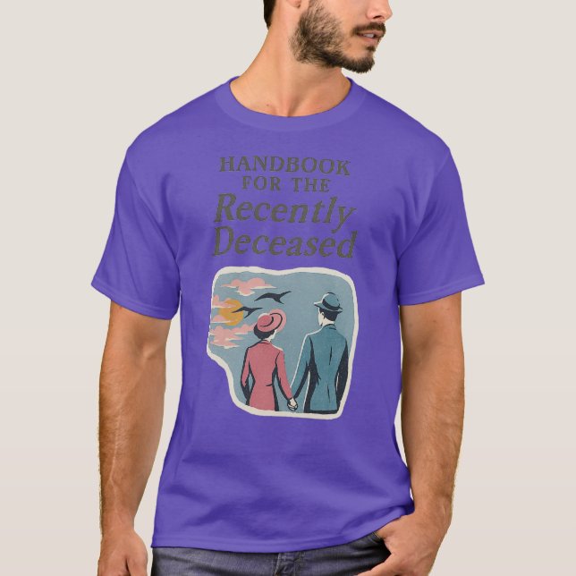 Handbok för den nyligen avlidna leksaken t shirt (Framsida)