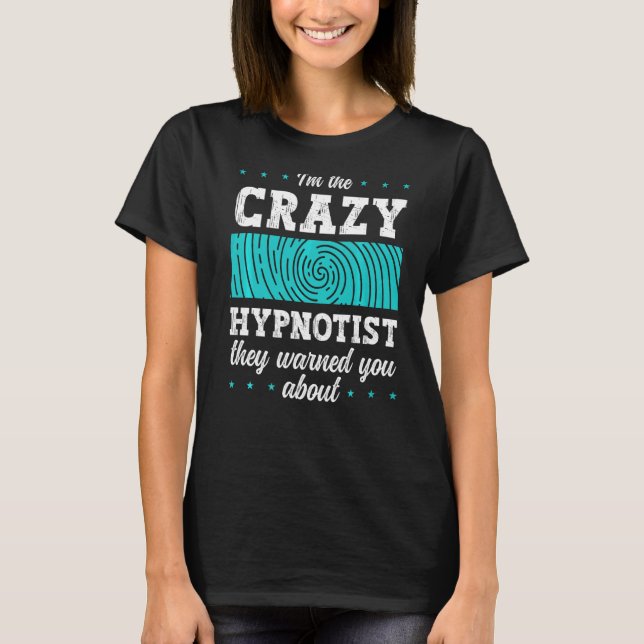 Handbok för Hypnosis Sviloläge Hypnotist Spiral Ge T Shirt (Framsida)
