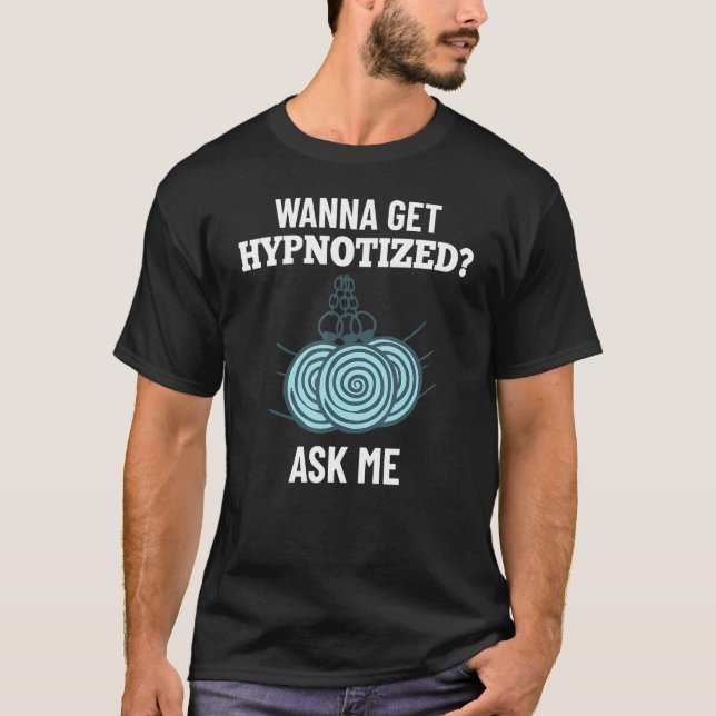Handbok för Hypnosis Sviloläge Hypnotist Spiral Ge T Shirt (Framsida)