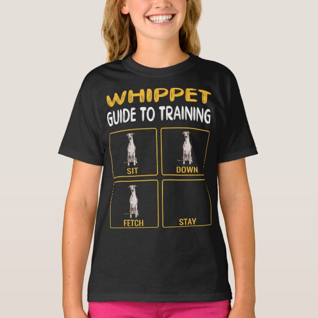 handbok för utbildning av hund lydnad t shirt (Framsida)