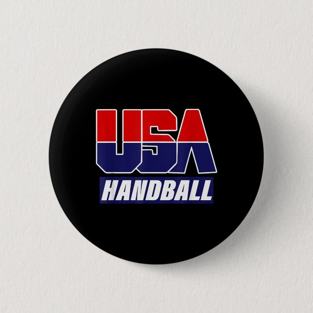 Handboll 2021 Usa-lag Knapp (Framsida)