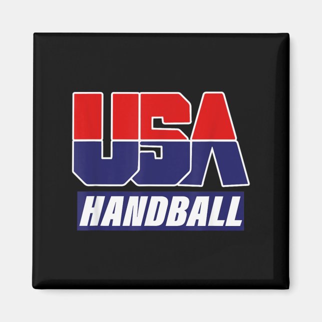 Handboll 2021 Usa-lag Magnet (Framsidan)
