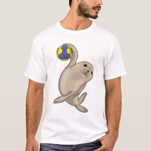 Handboll för sälhandboll t shirt