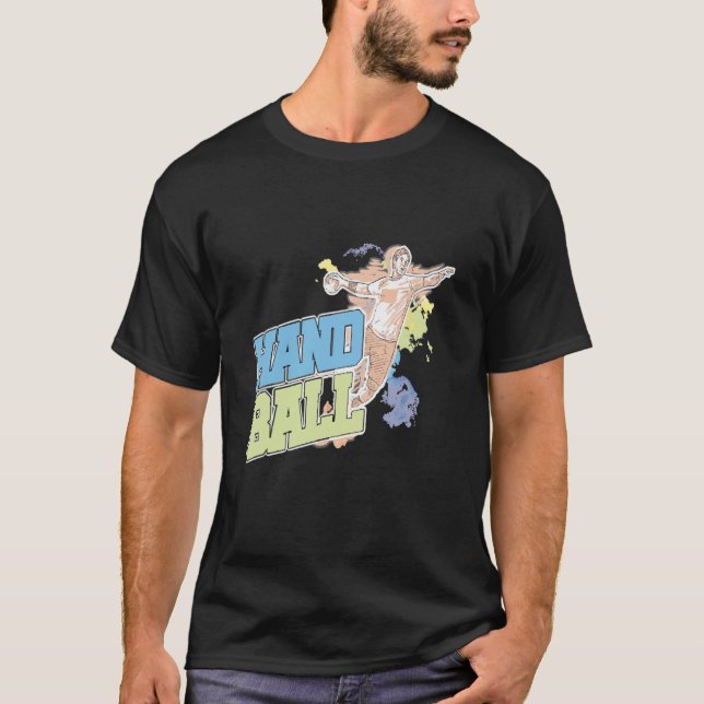 Handboll - Handboll. T Shirt (Framsida)