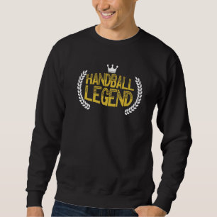 Handboll Legend Handbollsspelare Handbollsspelare Lång Ärmad Tröja