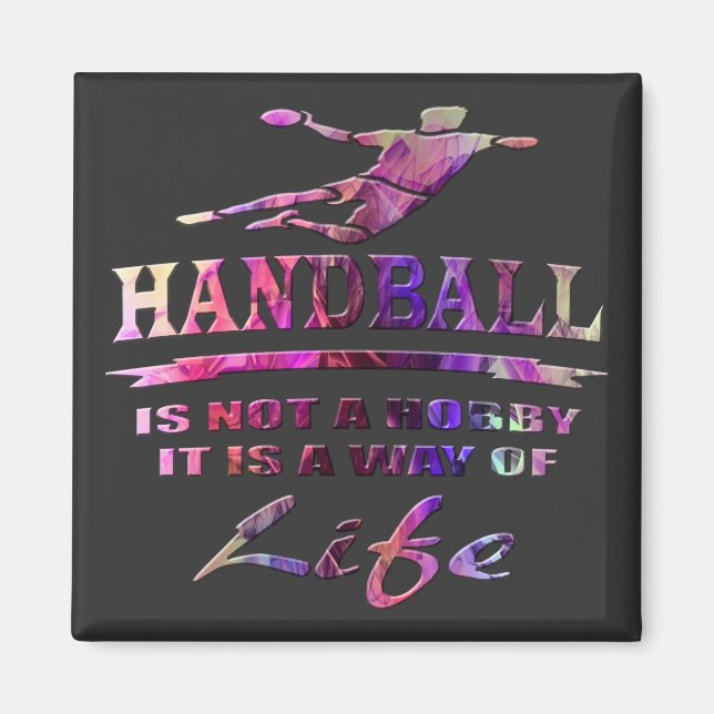 handboll magnet (Framsidan)