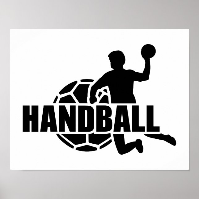 Handboll Poster (Framsidan)