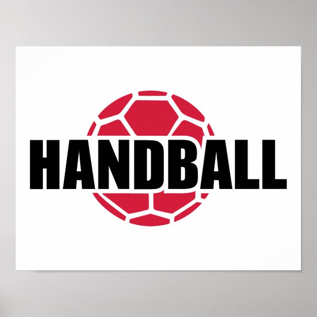 Handboll Poster (Framsidan)