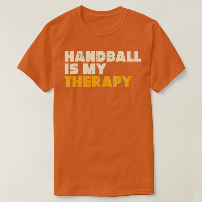 Handboll Sport 4 T Shirt (Design framsida)