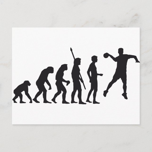 handboll vykort (Framsida)