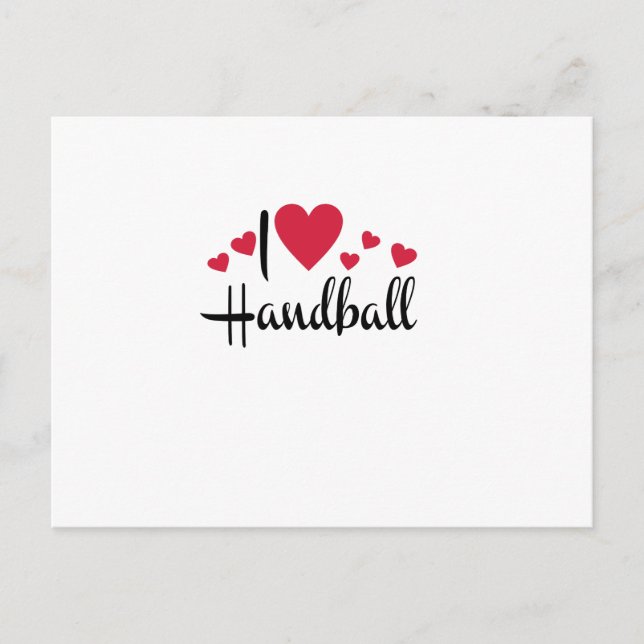 handboll vykort (Framsida)