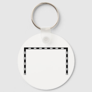 handbollmålsymbol nyckelring