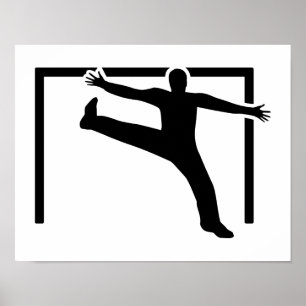 Handbollmålvakt Poster