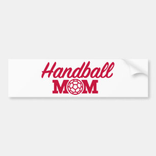 Handbollmamma Bildekal
