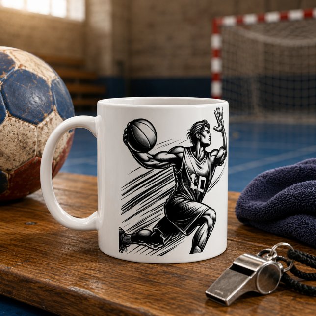 Handbollskrusar Kaffemugg (Handball mugs)