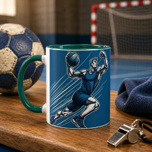 Handbollskrusar Mugg