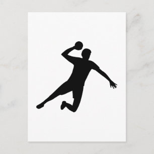 Handbollspelare Vykort