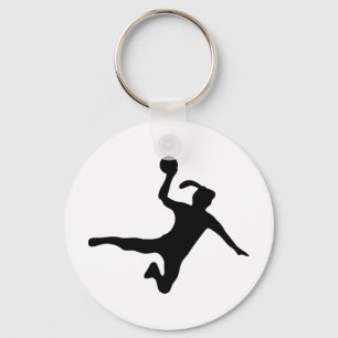 handbollspielerinfrauenhandball nyckelring