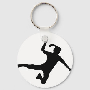 handbollspielerinfrauenhandball nyckelring