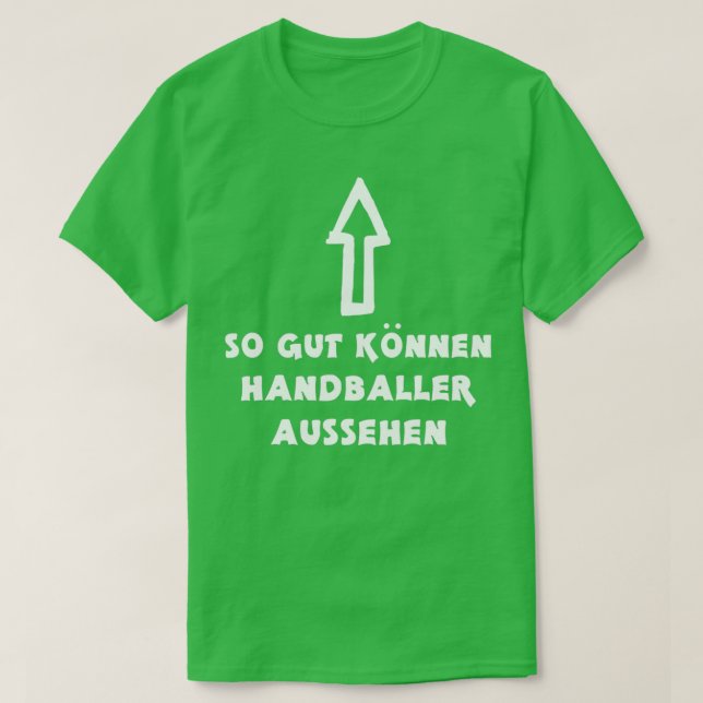 Handbollsspelare, sportlag boll 2 t shirt (Design framsida)