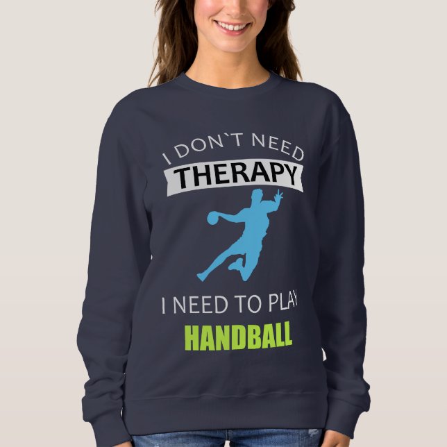 Handbollsterapi T Shirt (Framsida)