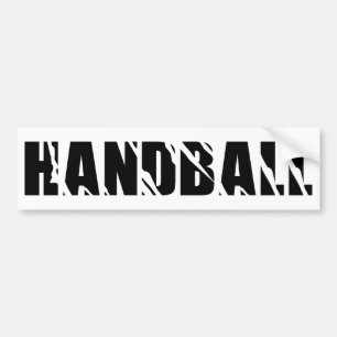 handbolltext bildekal