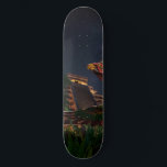 Handcrafted Pheasant and the Teotihuacán Pyramid:  Mini Skateboard Bräda 18,5 Cm<br><div class="desc">This image reflects my love for Mexico and its incredible cultural richness. The pheasant, with its splendor and connection to Mexican handicrafts, represents the tradition and beauty of our country. I combined it with the majestic Teotihuacan pyramid, a symbol of pre-Hispanic greatness that still resonates today. The contrast of the...</div>