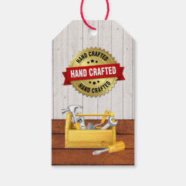 Handcrawlad gåva-Märkre Presentetikett