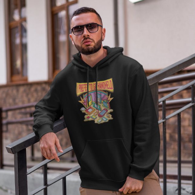 Handdator - Retro-videospel Hoodie (Skapare uppladdad)