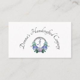 Handdesignad åsiktsposition i Flaska Visitkort