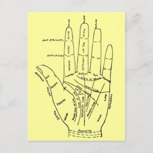 Handdiagram Vykort