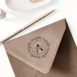 Handdragen Fuchsia-andedräkt | Ursprunglig Returad Självfärgande Stämpel